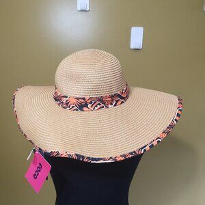 NWT Foco Cincinnati Bengals Straw Sun Hat OS